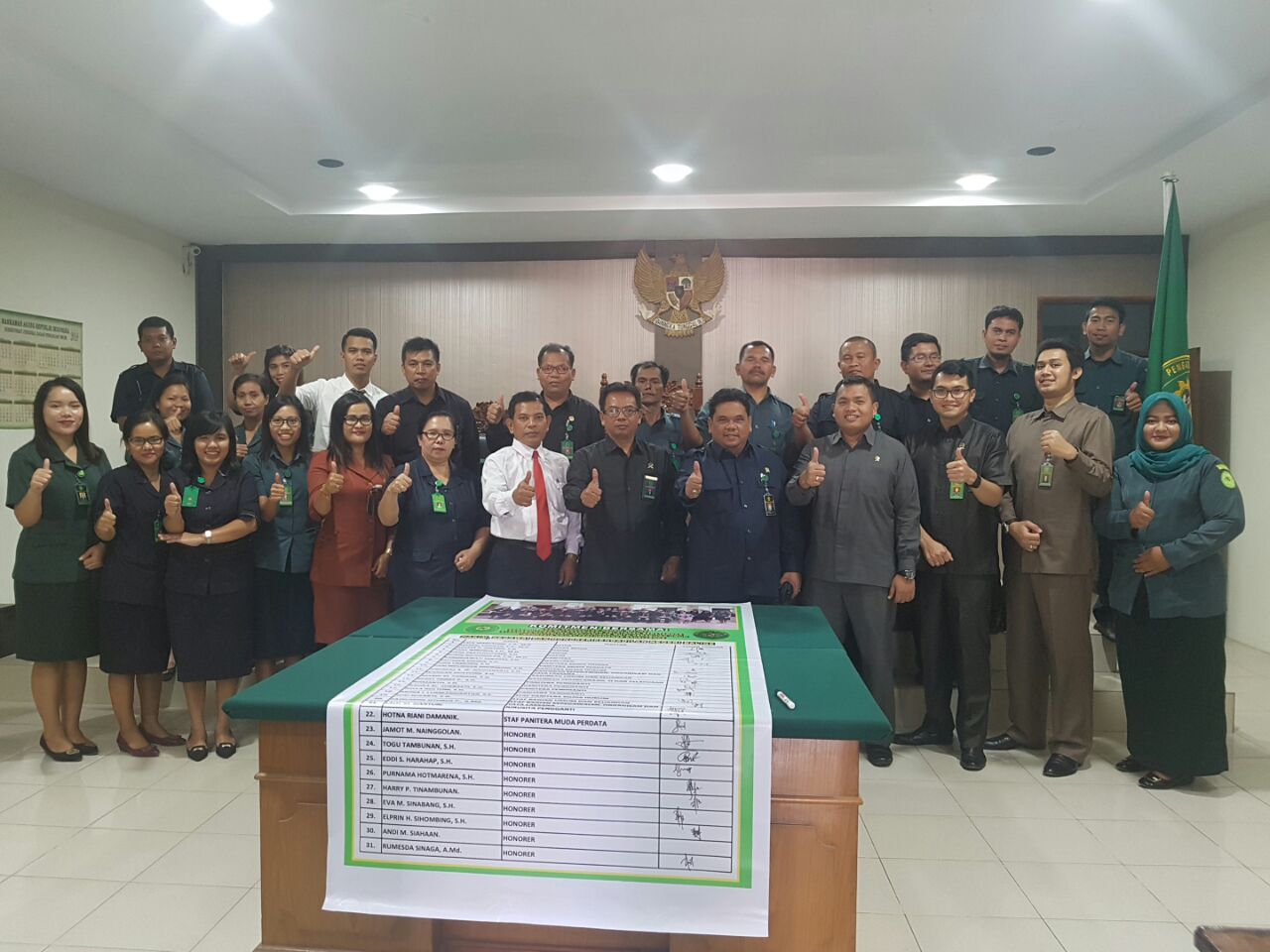 PENANDATANGANAN PAKTA INTEGRITAS